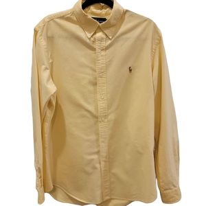 Ralph Lauren Custom Fit Oxford Shirt Size Large